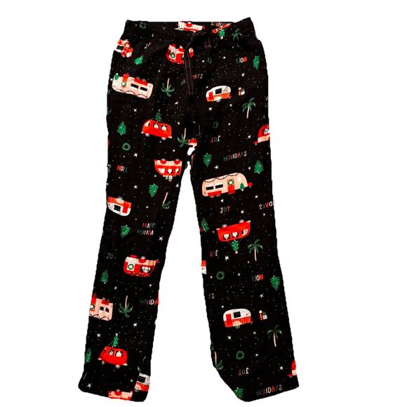 Old Navy Women's Small RV Happy Holidays Christmas Flannel Pajama Pants - Picture 1 of 6